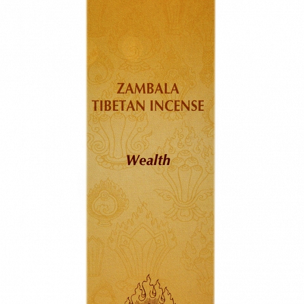 Kadzidła Zambala - Wealth (Bogactwo)